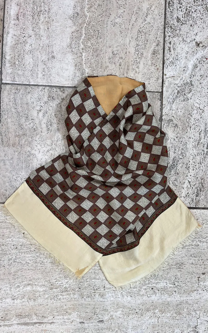 Vintage MENS SILK Scarf