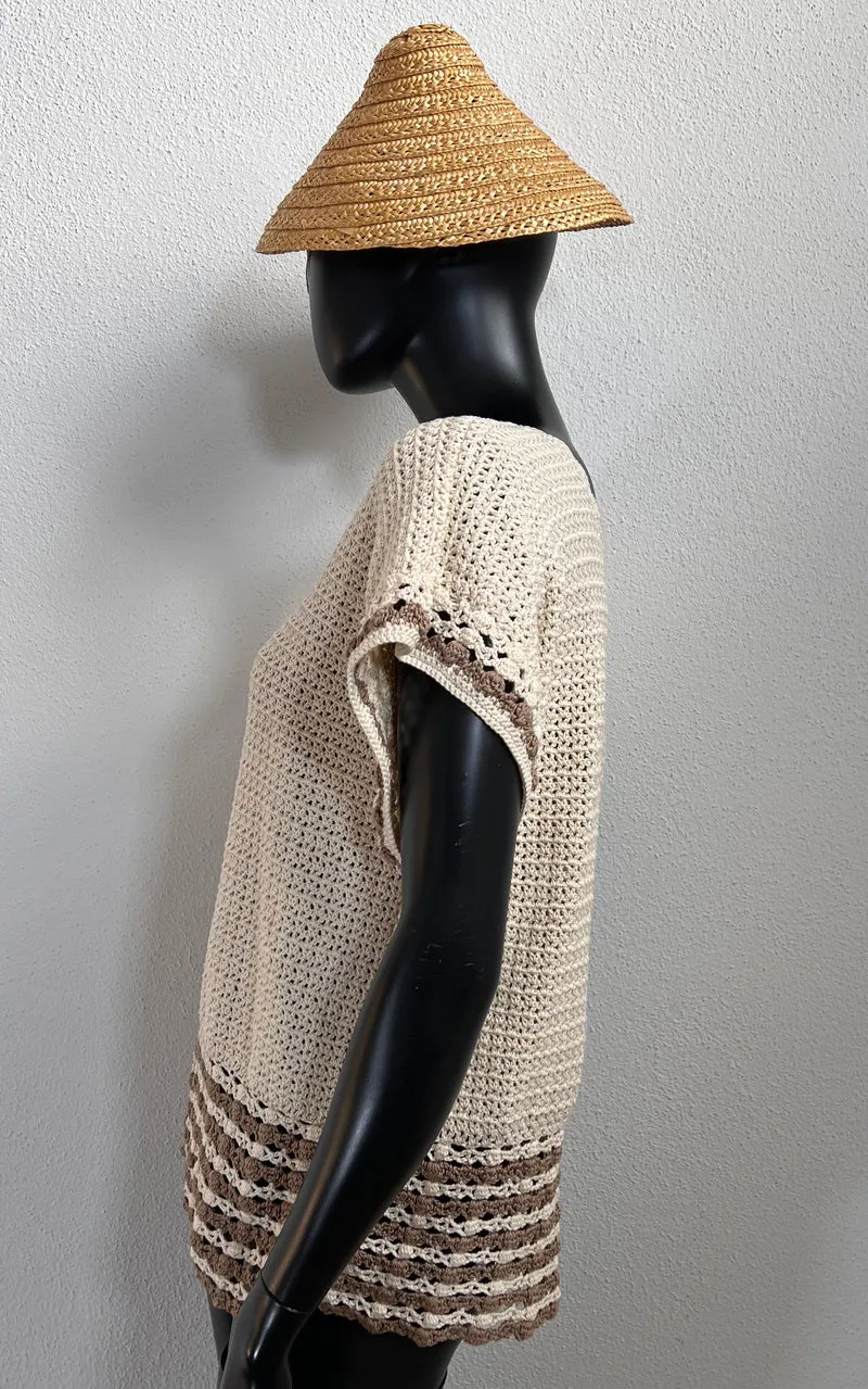 Vintage Handmade Crochet Top