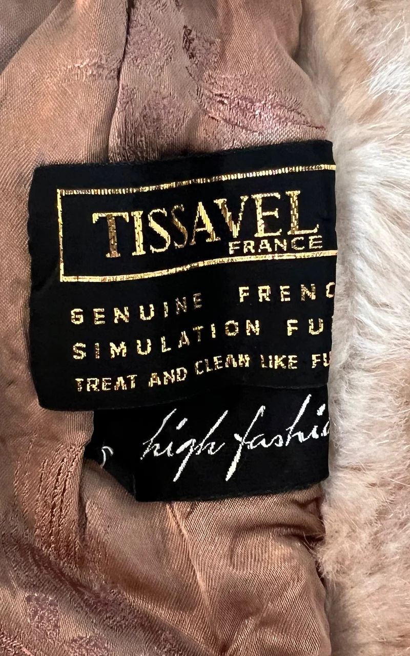 Vintage 60s Fake Mink Jacket