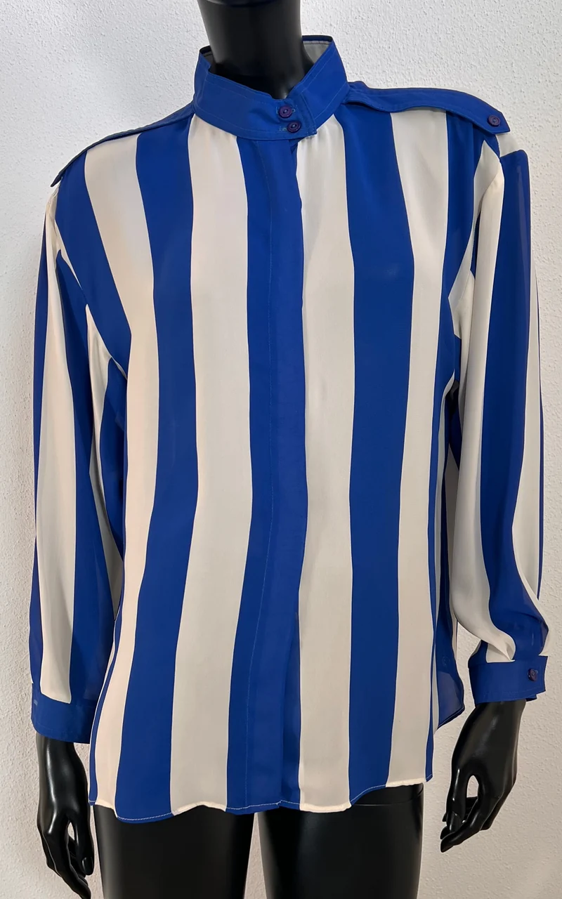 Vintage 90s Striped Blouse