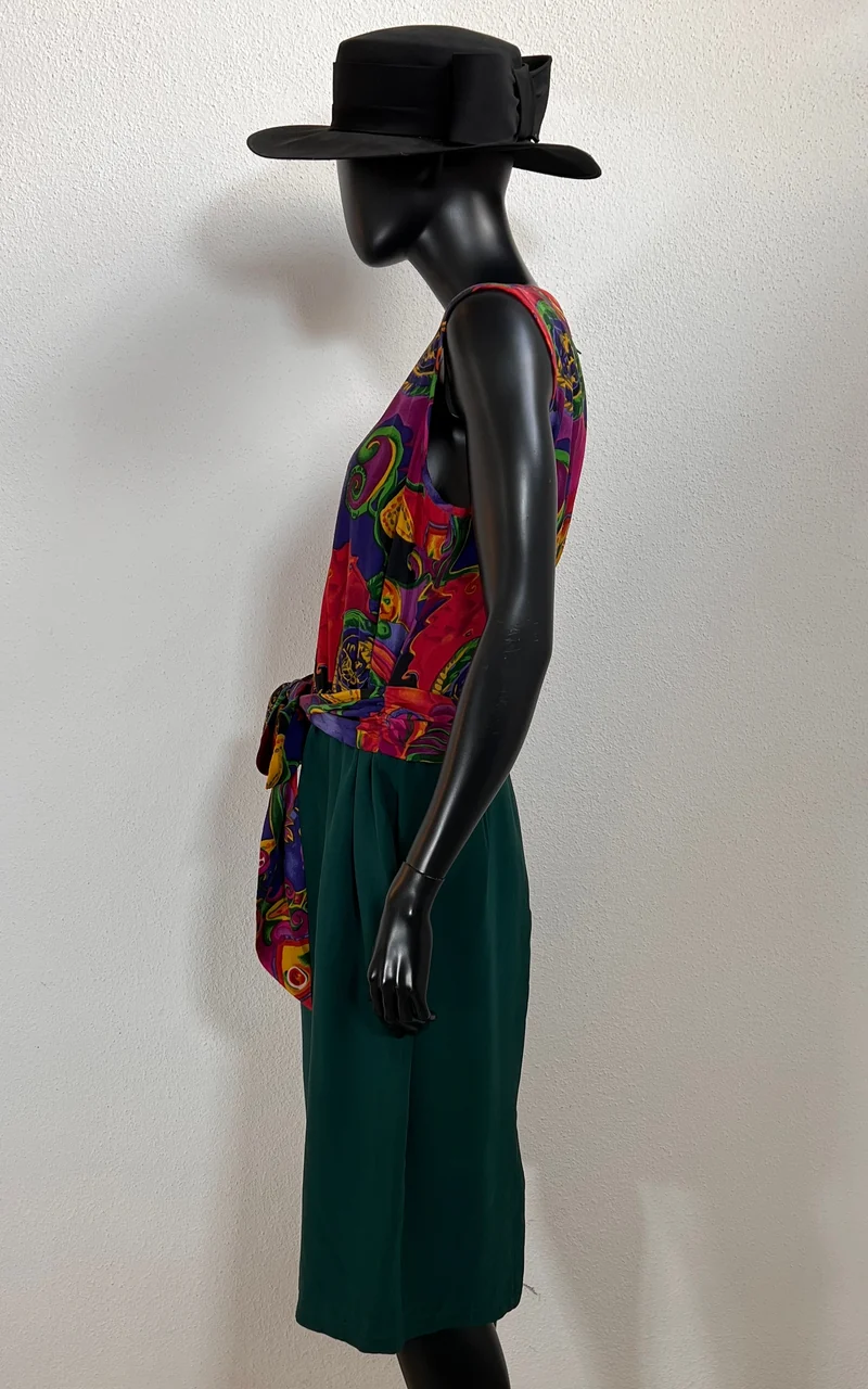 Vintage Puzta Silk Dress