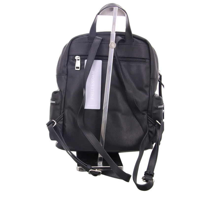 EMILY & NOAH Rucksack Schwarz