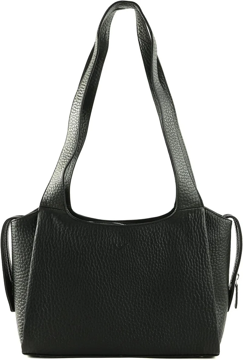 Voi Schultertasche schwarz