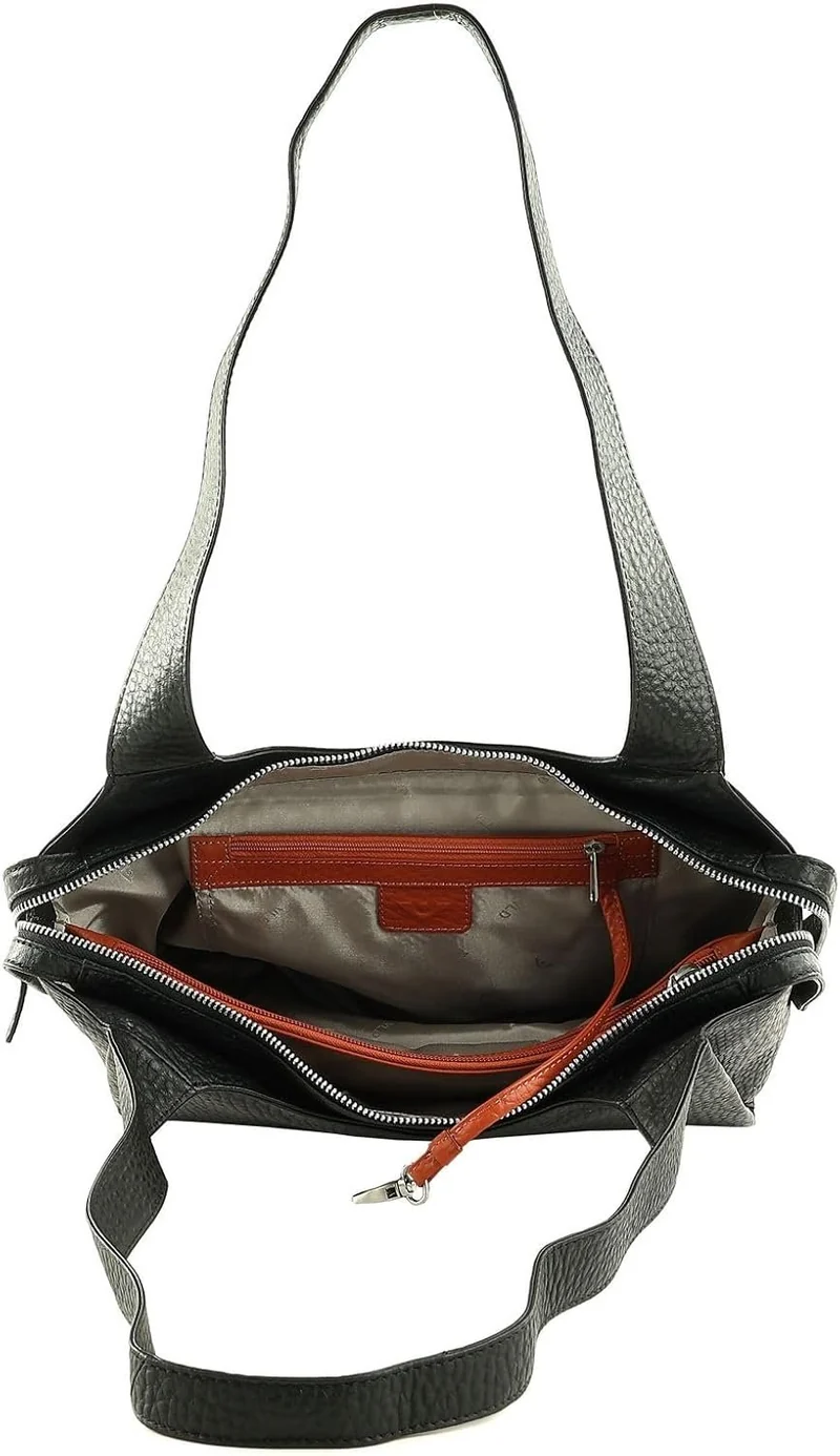 Voi Schultertasche schwarz