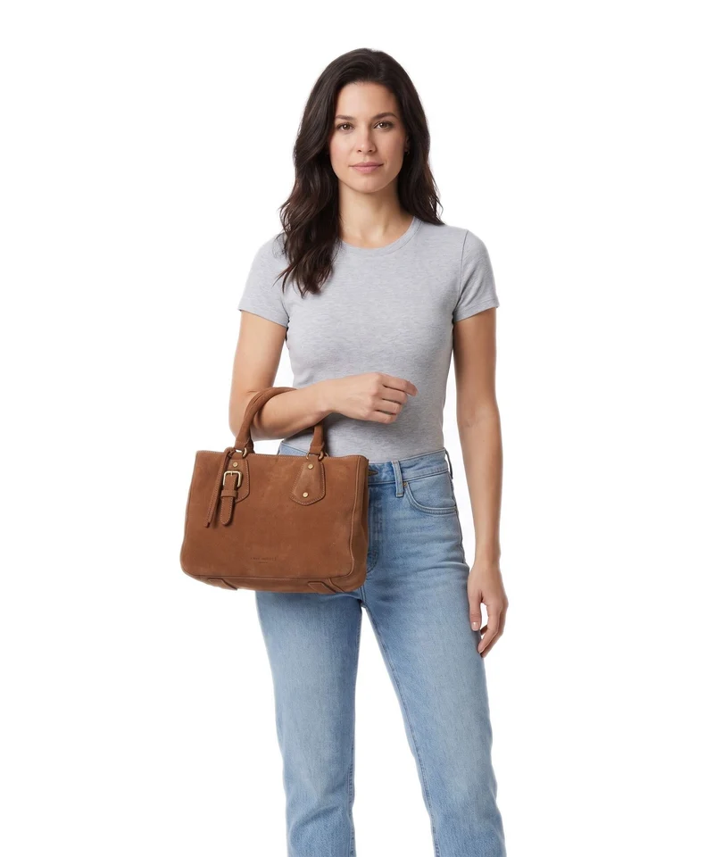Liebeskind Cora Hydro Suede S Handtasche brown