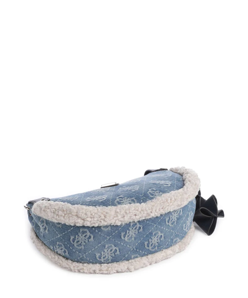 Guess Katie Schultertasche denim logo