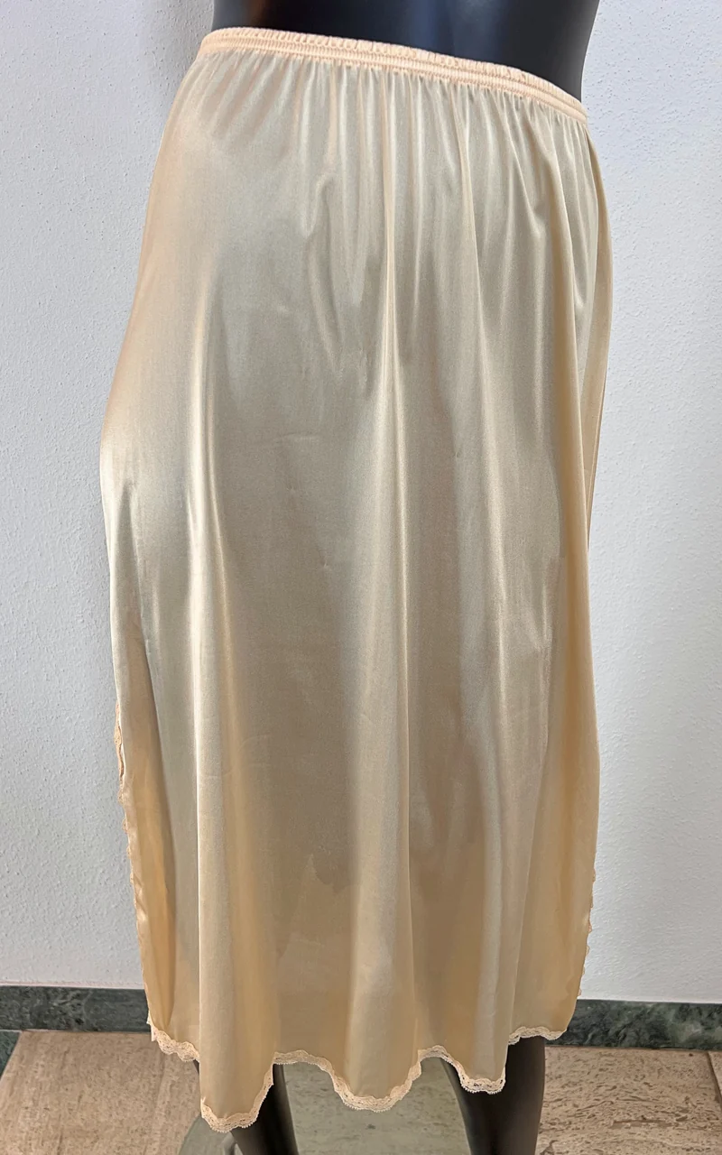 Vintage Nylon Lingerie Skirt