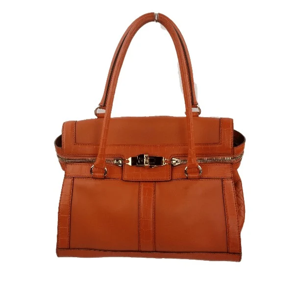 Max Mara Orange Margaux Tote Bag