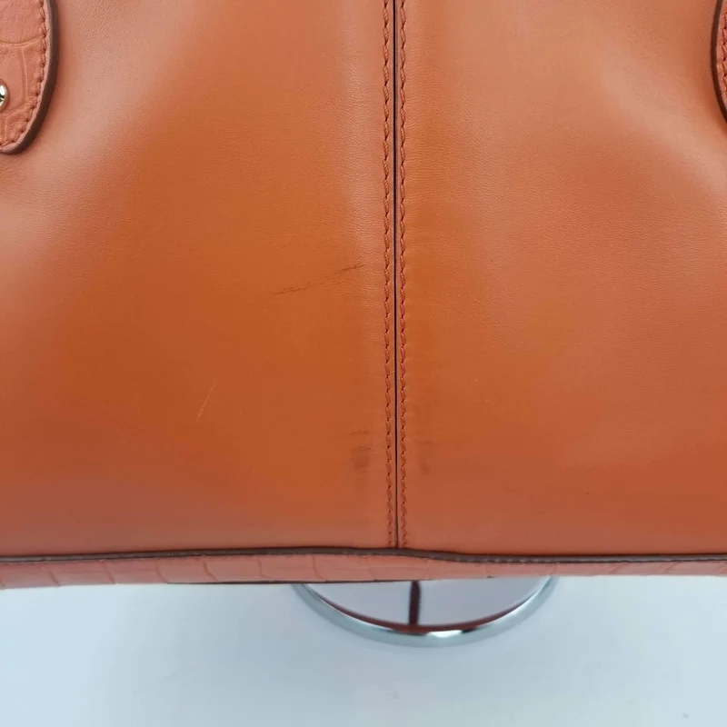 Max Mara Orange Margaux Tote Bag