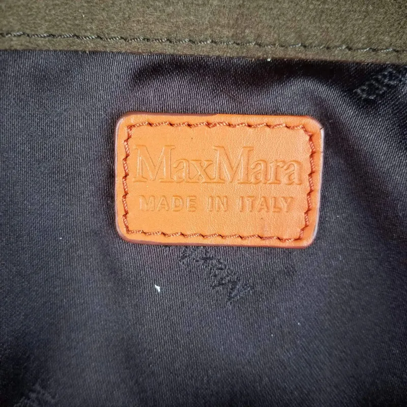 Max Mara Orange Margaux Tote Bag