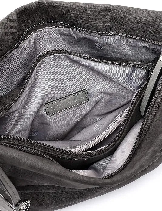 EMILY & NOAH Schultertasche grau