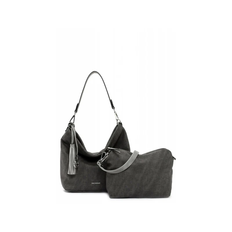 EMILY & NOAH Schultertasche grau