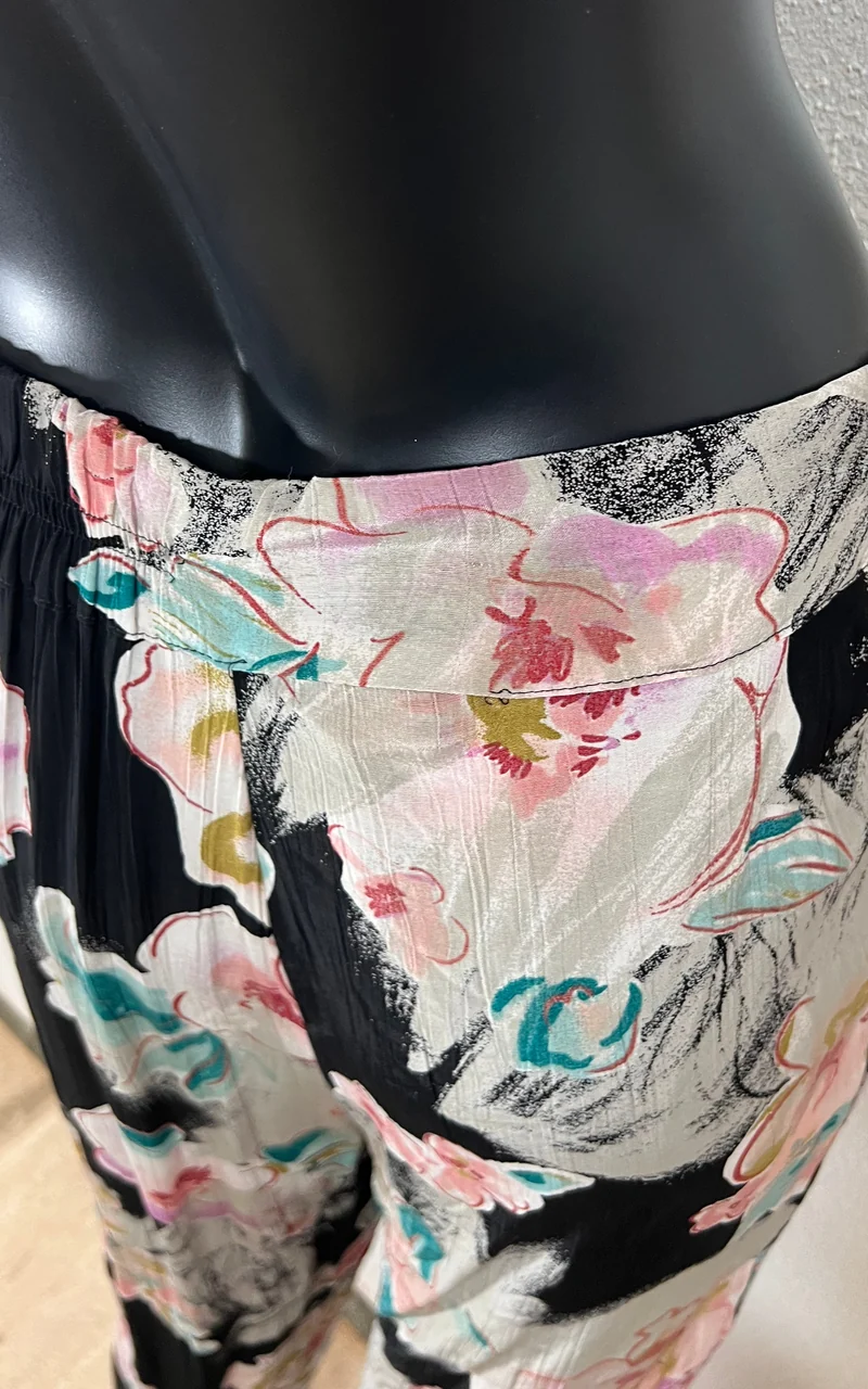 Vintage 90s Flower Pants