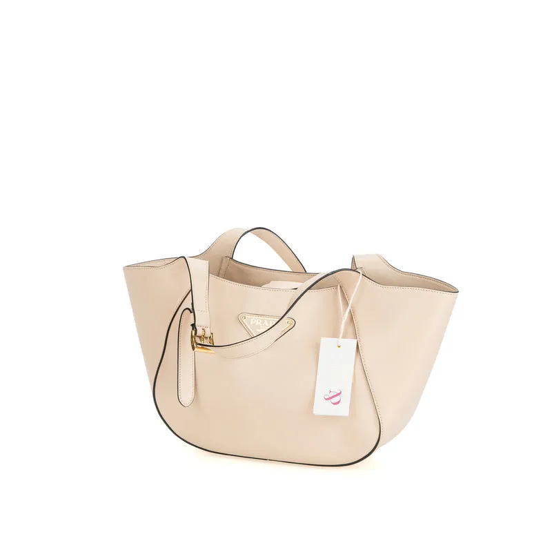 Enameled Metal Triangle Tote