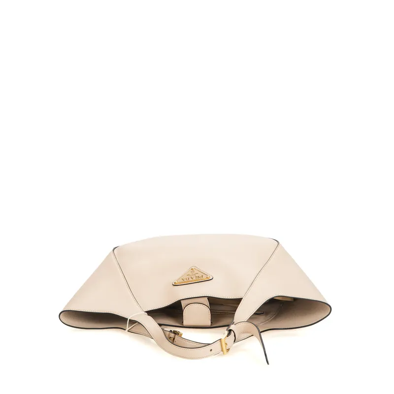 Enameled Metal Triangle Tote