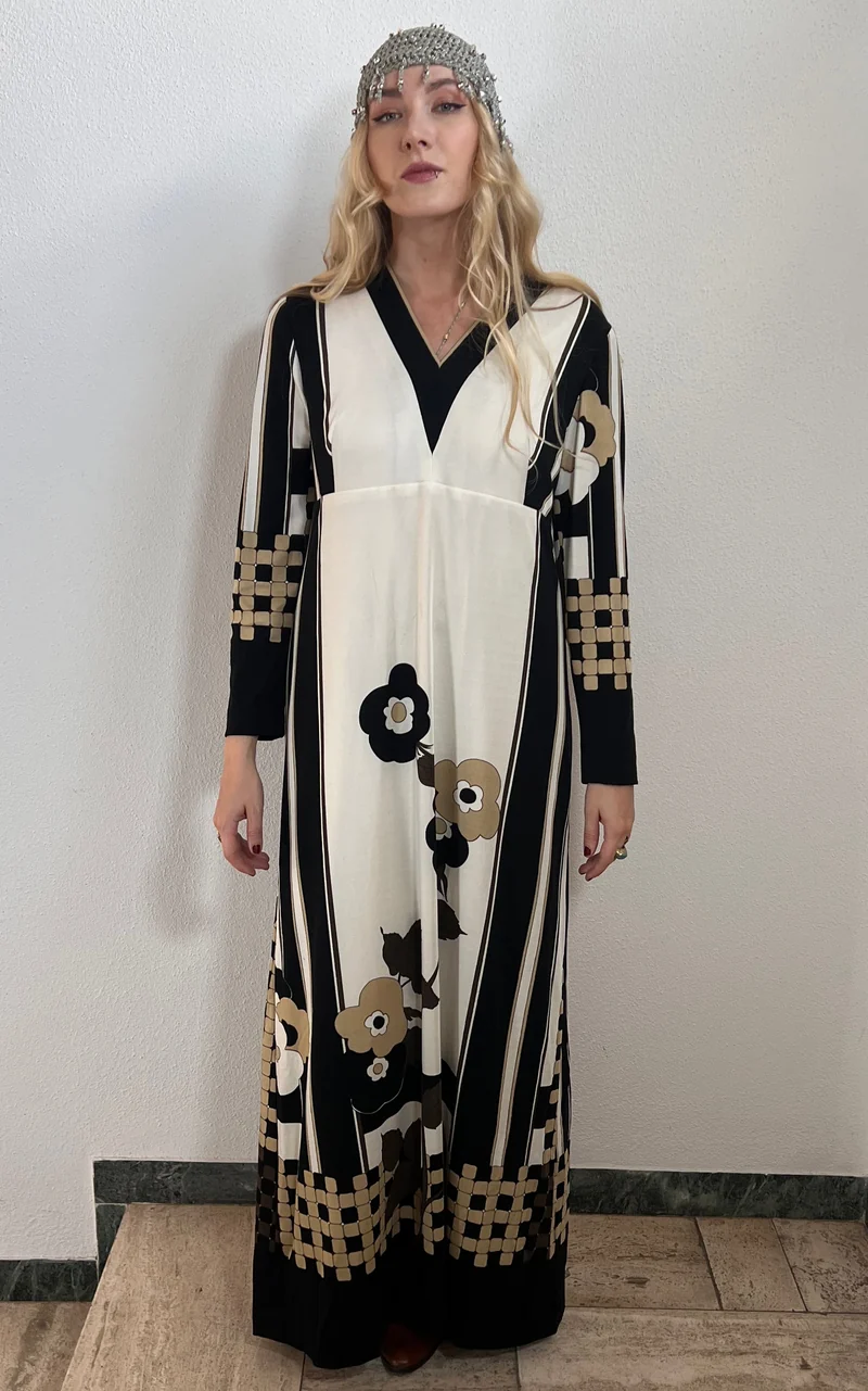 Vintage 70s Givenchy Couture Dress