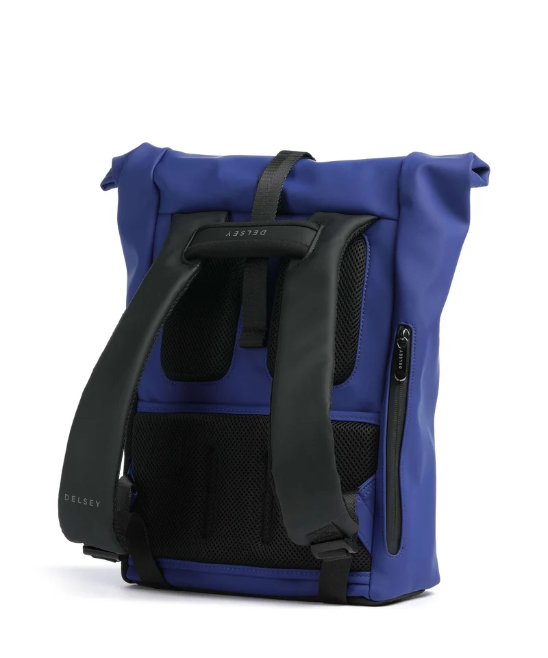 Delsey Paris Turenne Soft Rolltop Rucksack electric blue