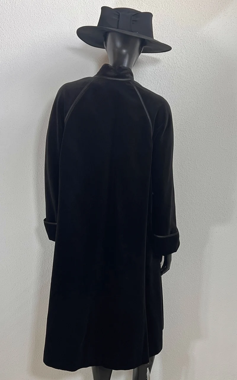 Vintage 70s Louis Feraud Velvet Coat