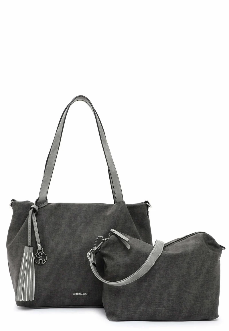 EMILY & NOAH Shopper grau