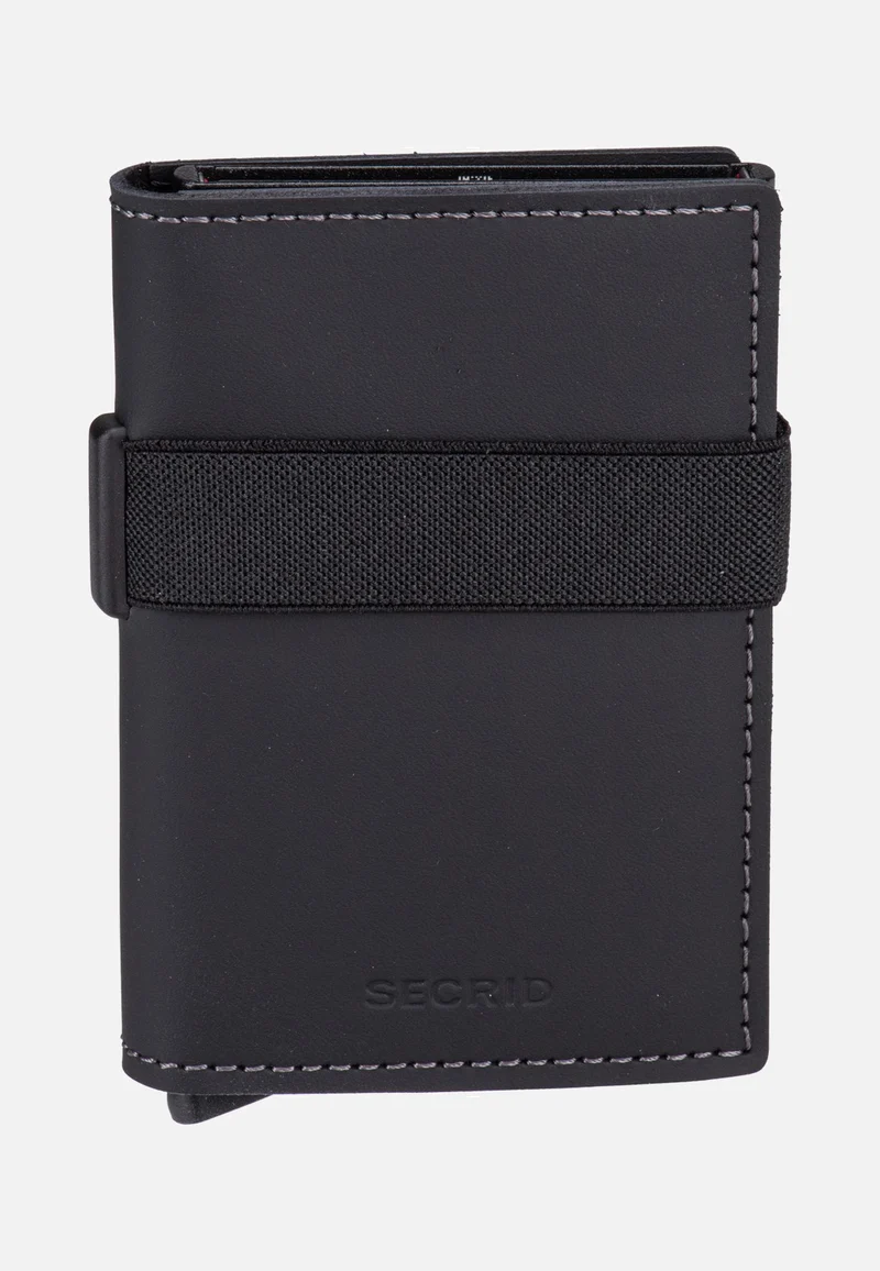 Bandwallet Matte Black-Black - Portemonnaie