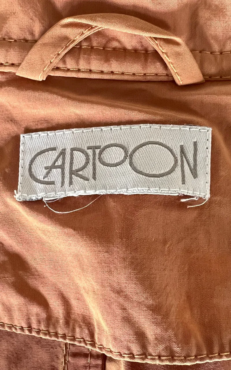 Vintage 90s Cartoon Iridescent Coat