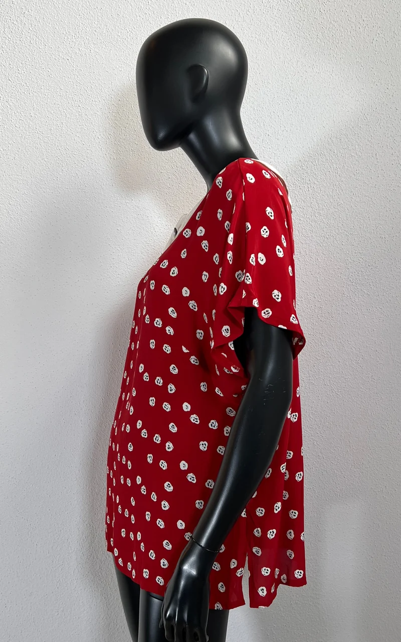 Vintage Pansies Blouse