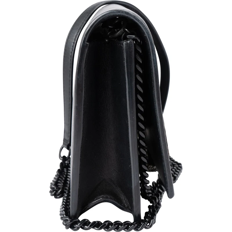Saint Laurent Leather Kate Tassel Cloud & Star Appliqué Crossbody Bag