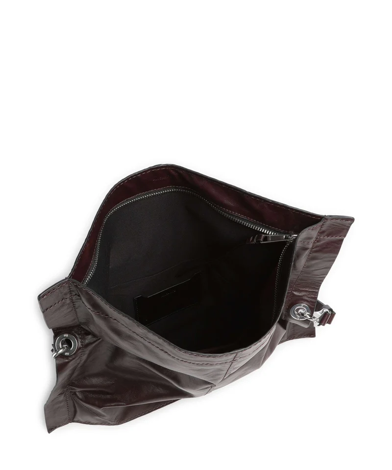 AllSaints Lutece Schultertasche burgundy red