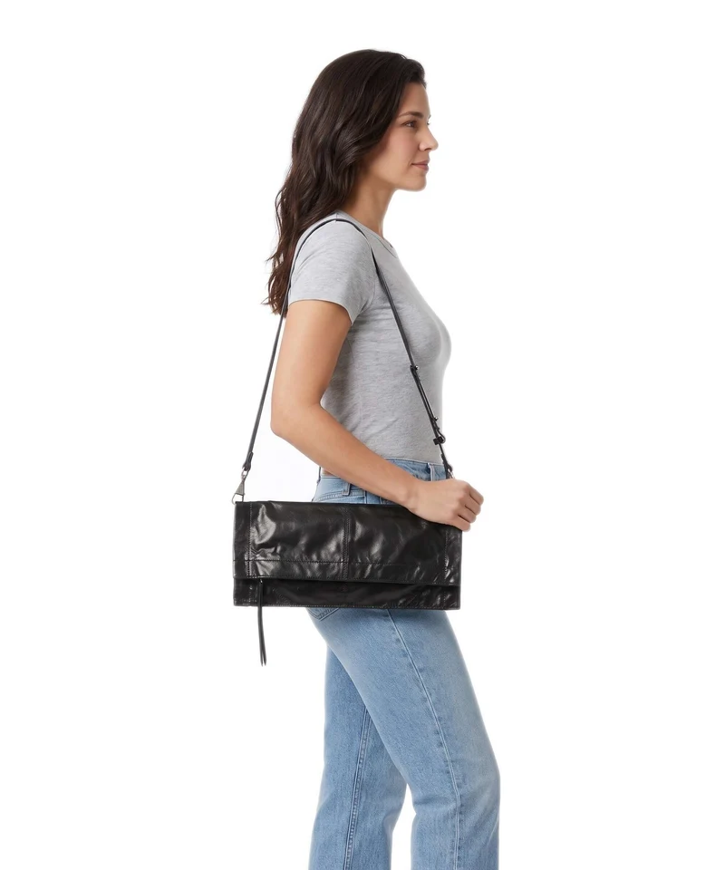 AllSaints Lutece Schultertasche black