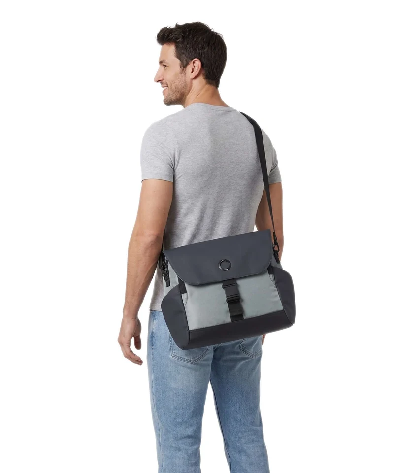 Delsey Paris Securflap Kuriertasche sage green
