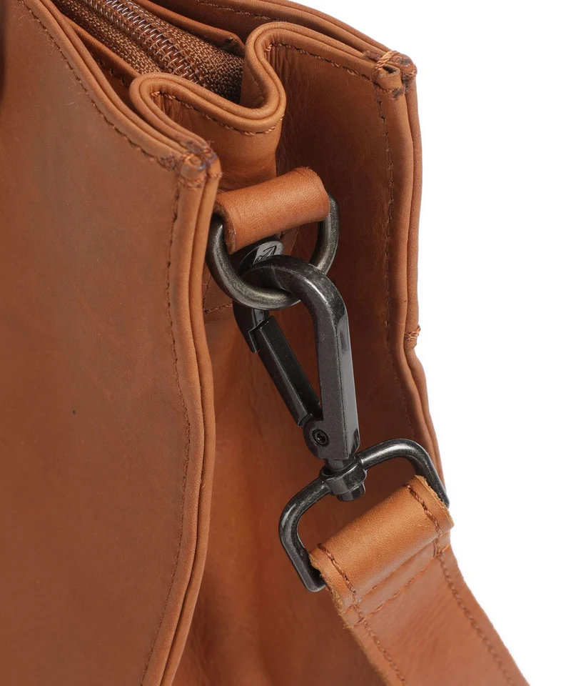 The Chesterfield Brand Wax Pull Up Cow Ellsworth Shopper cognac