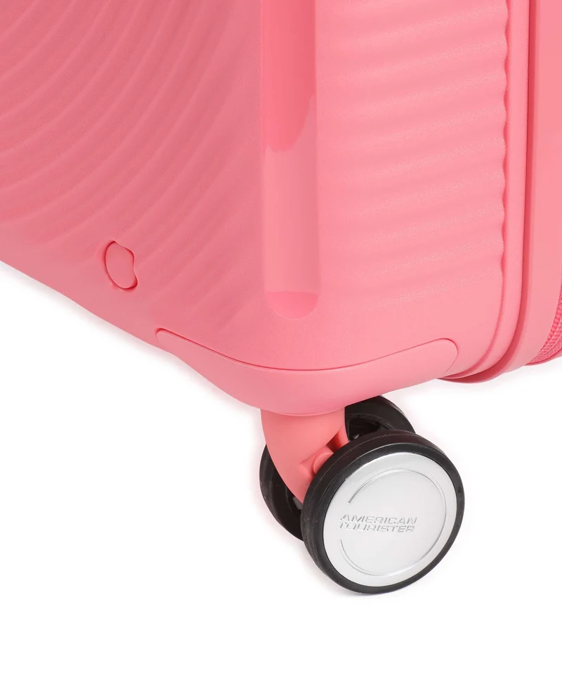 American Tourister Soundbox Mini Kindertrolley sun kissed coral