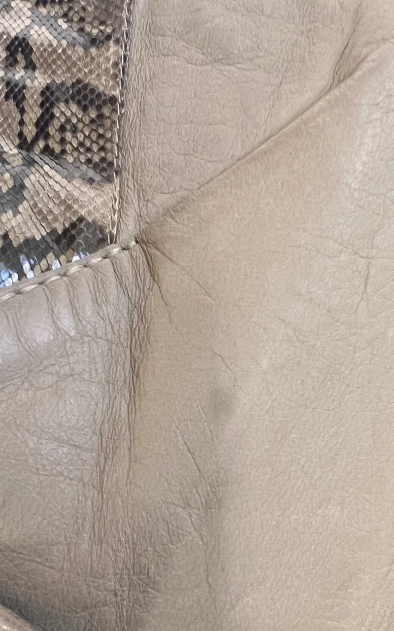 Vintage Rodan Berlin Leather and Snakeskin Jacket