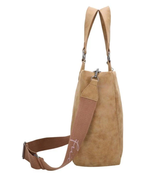 Fritzi aus Preußen Schultertasche camel