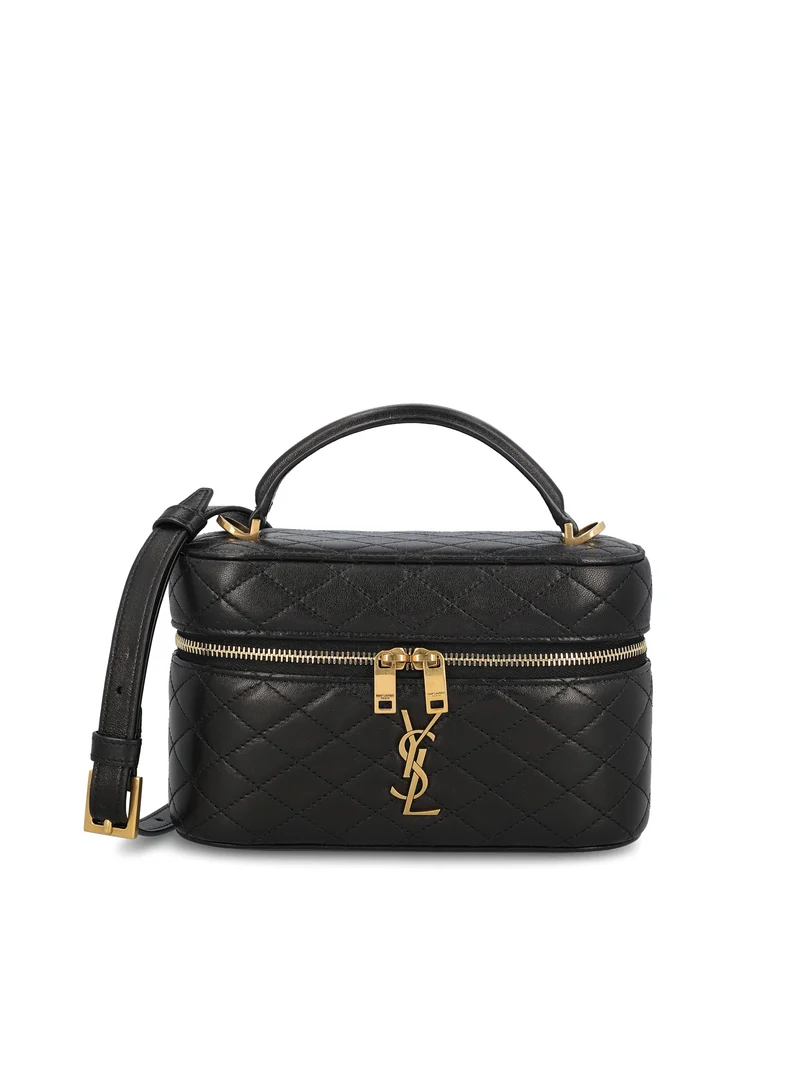 SAINT LAURENT Borsa Vanity Gaby In Pelle