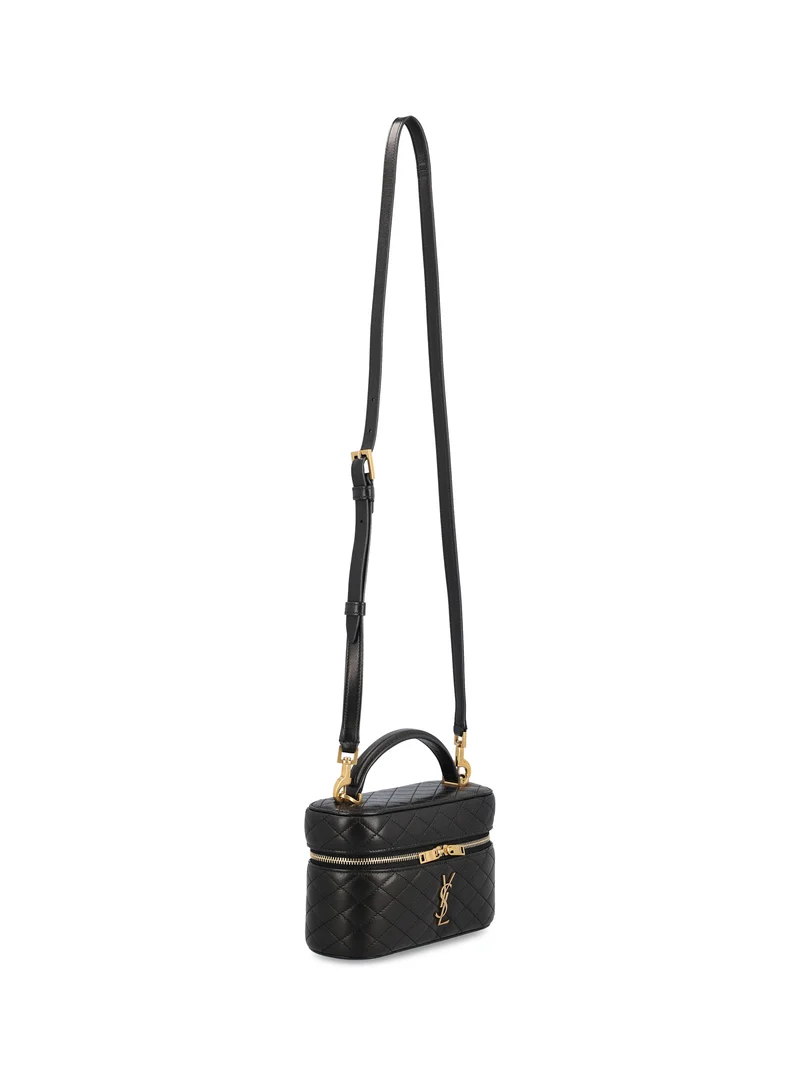 SAINT LAURENT Borsa Vanity Gaby In Pelle