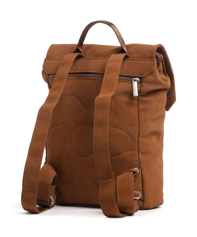 Zwei Mademoiselle.M MR13 Rucksack nubuk/cognac