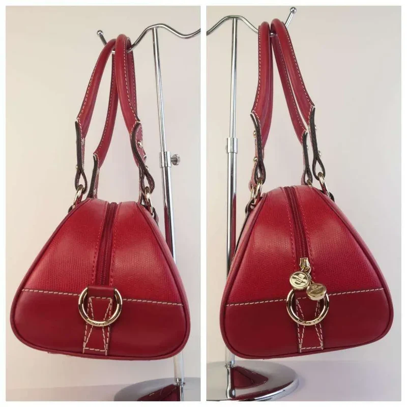 Lancel Medium Size Leather Shoulder Bag
