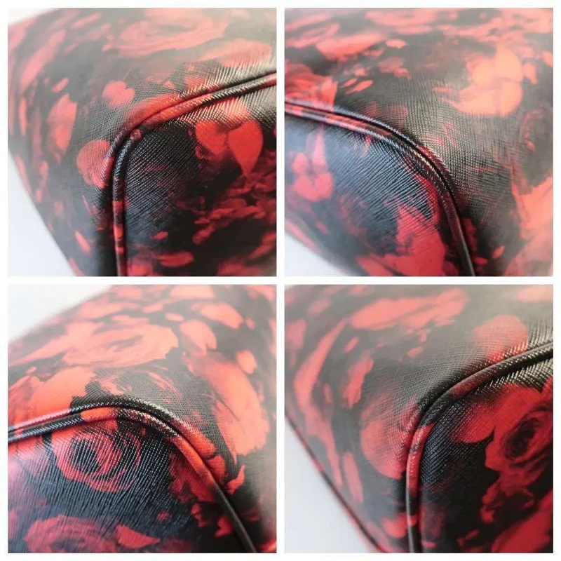 Givenchy Floral Print Coated Canvas Antigona Large Tote