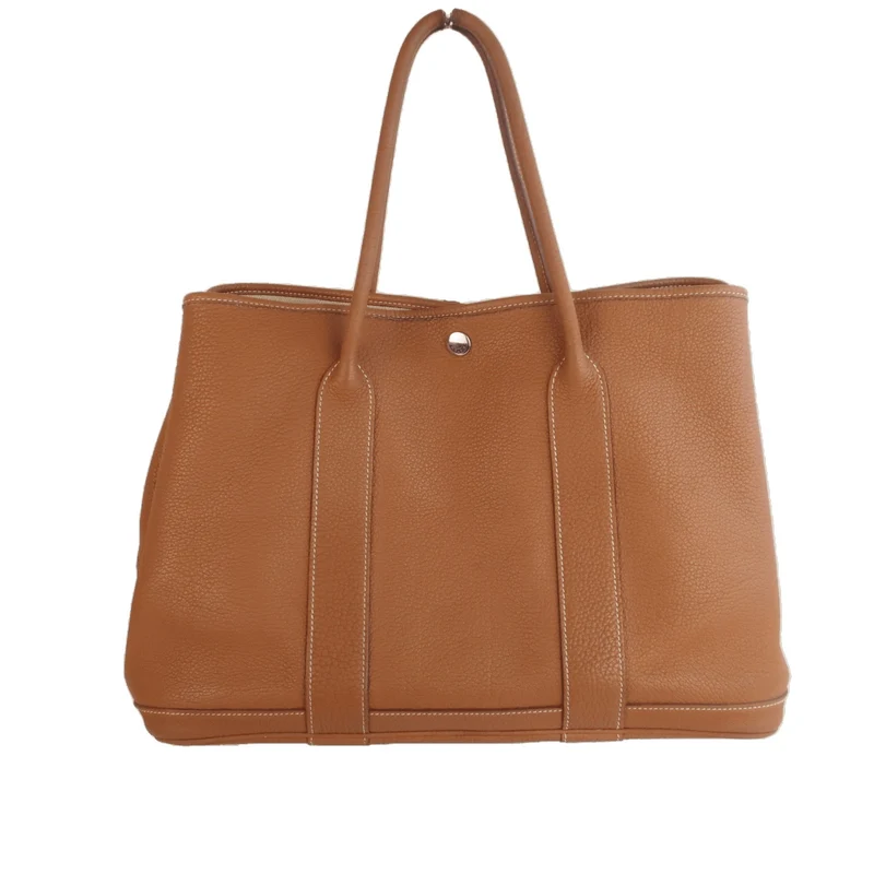 Hermes Gold Togo Garden Party MM 36 Bag