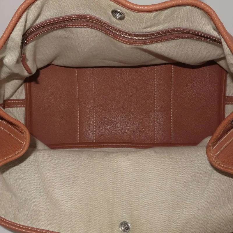 Hermes Gold Togo Garden Party MM 36 Bag