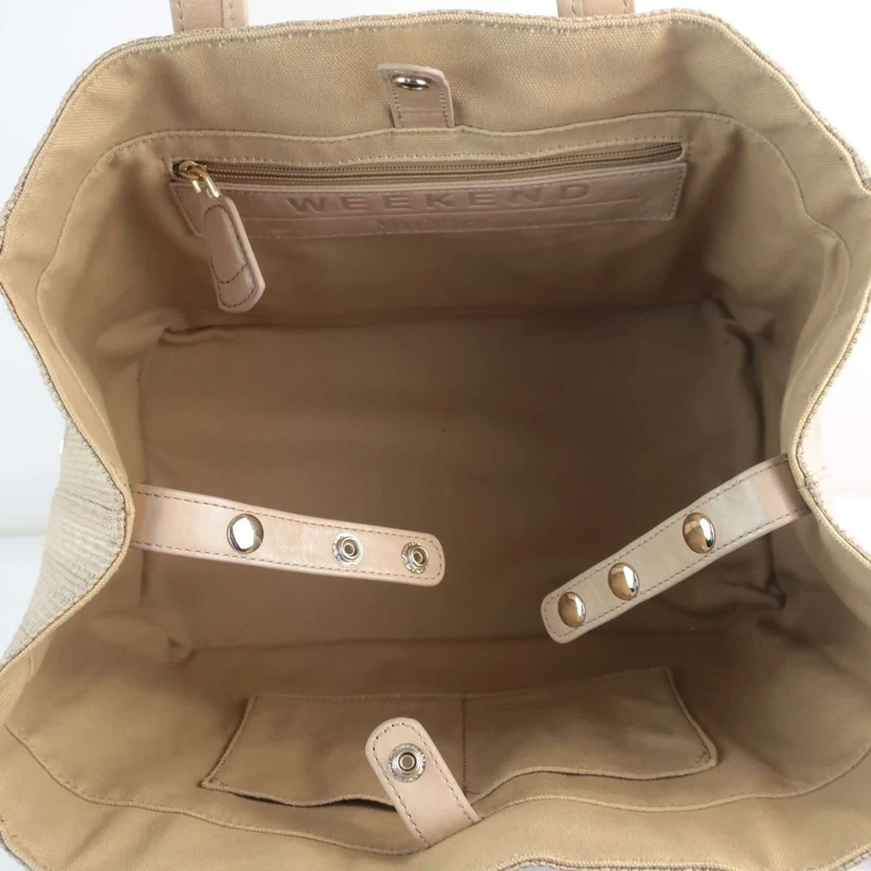 Max Mara Beige Weekend Bag