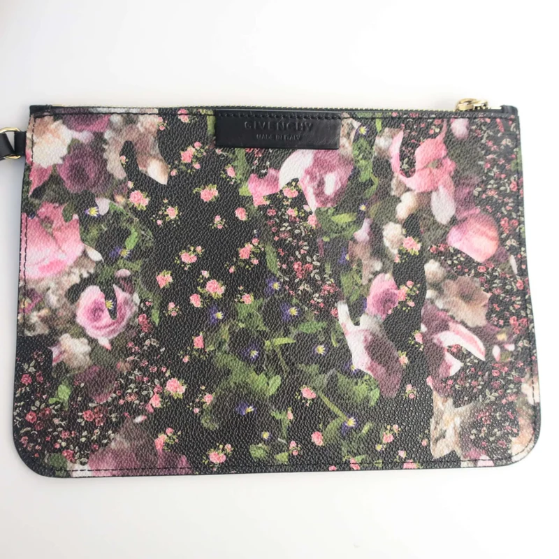 Givenchy Floral Print Coated Canvas Antigona Tote