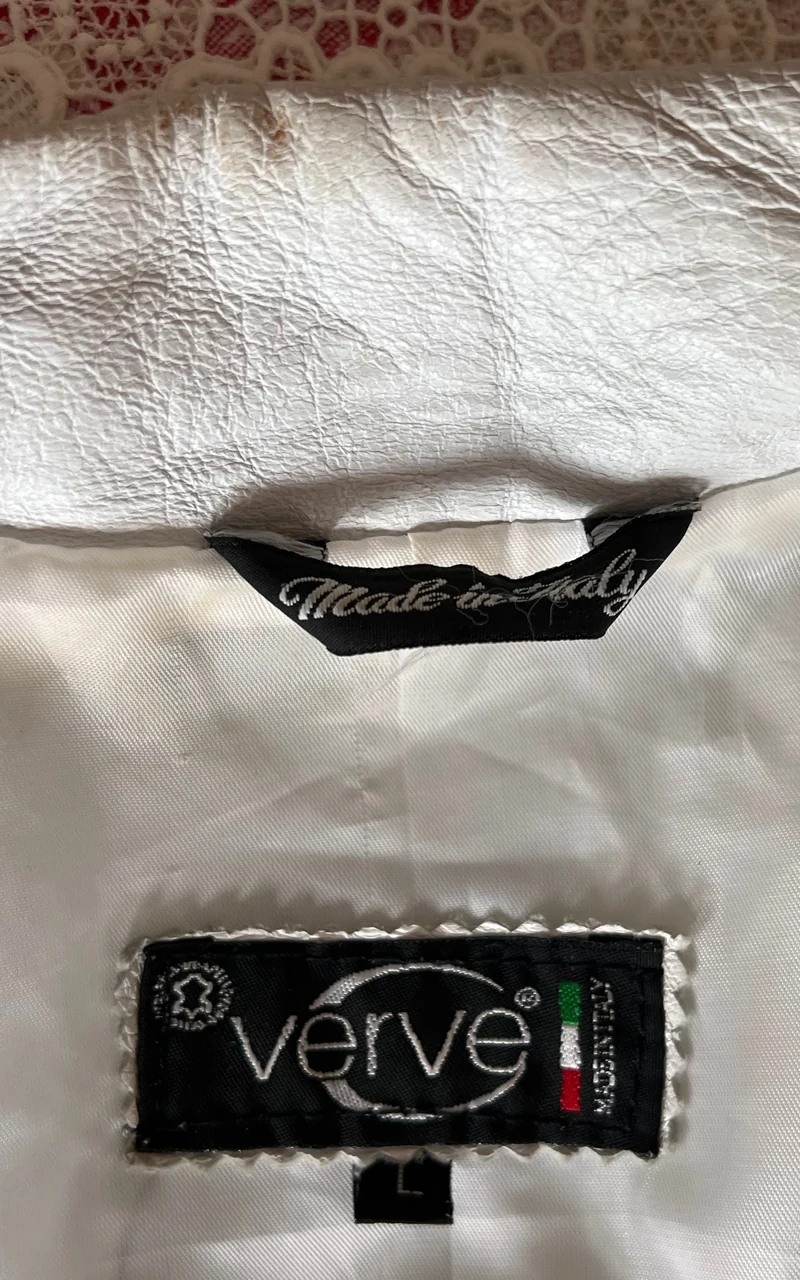 Vintage Y2K Leather Coat