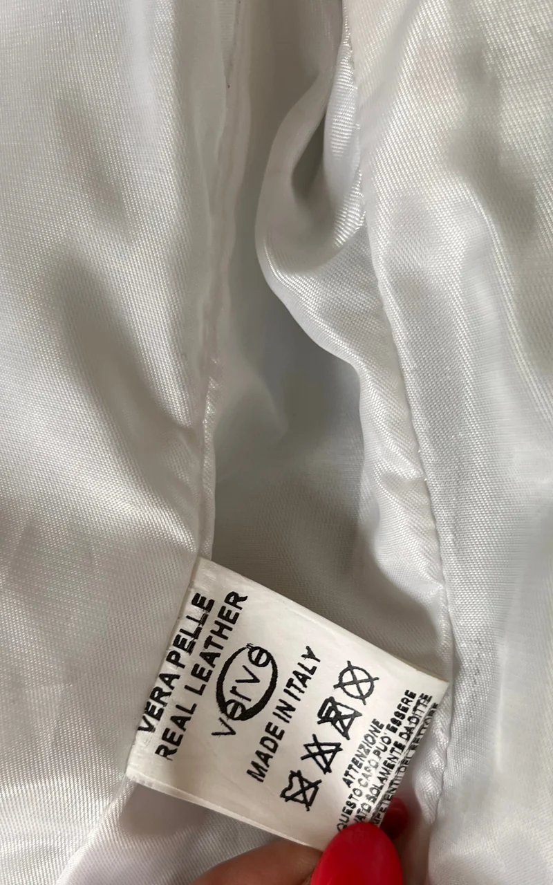 Vintage Y2K Leather Coat