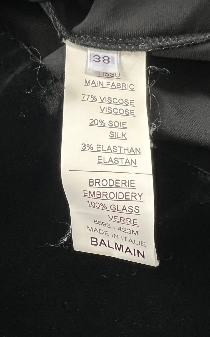 Balmain Paris Velvet Shirt
