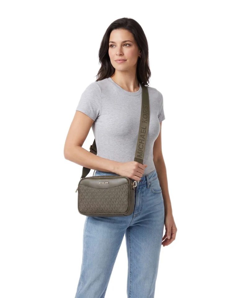Michael Kors Bev Large Umhängetasche loden