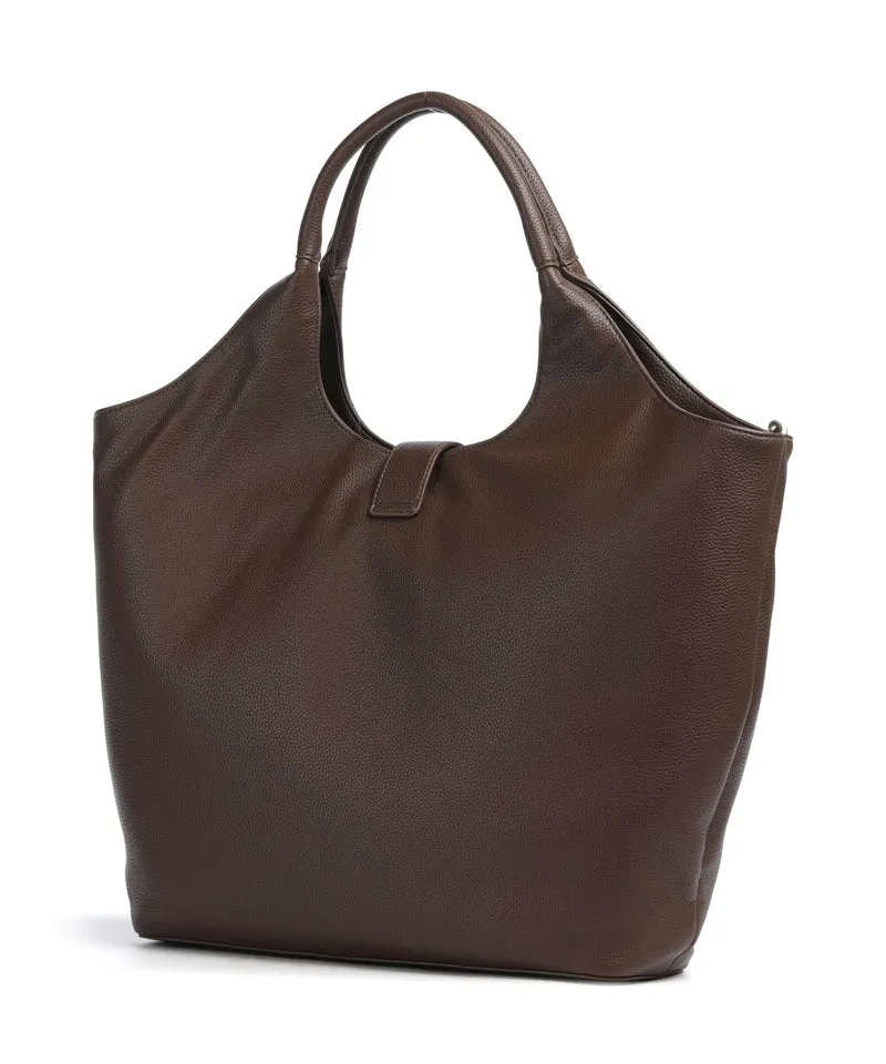Love Moschino Bouncing Heart Shopper cioccolato