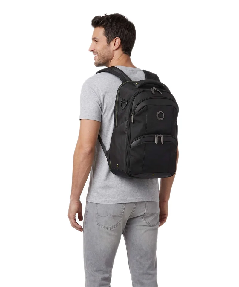 Delsey Paris DLC Pro Laptop-Rucksack black
