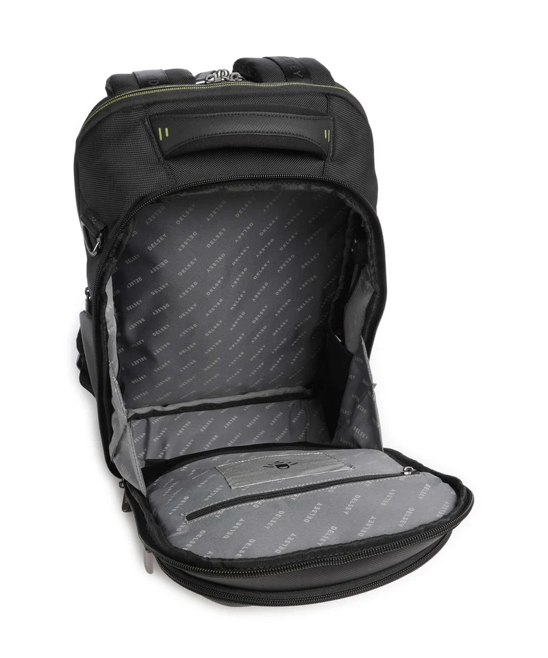 Delsey Paris DLC Pro Laptop-Rucksack black